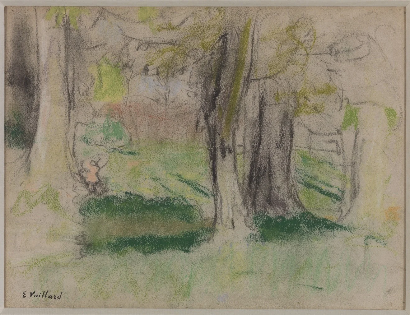 پارک, by Édouard Vuillard, unspecified, 1914