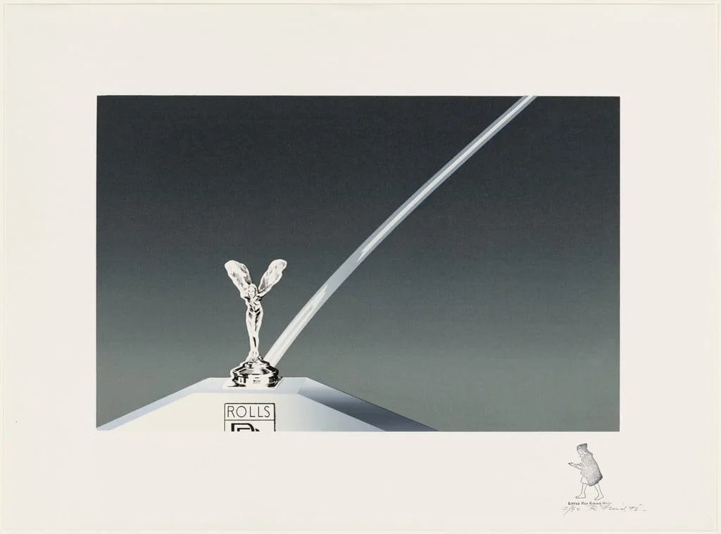 Untitled, by Robert Fried, ink, 1972