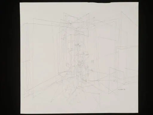 Men in a space-net