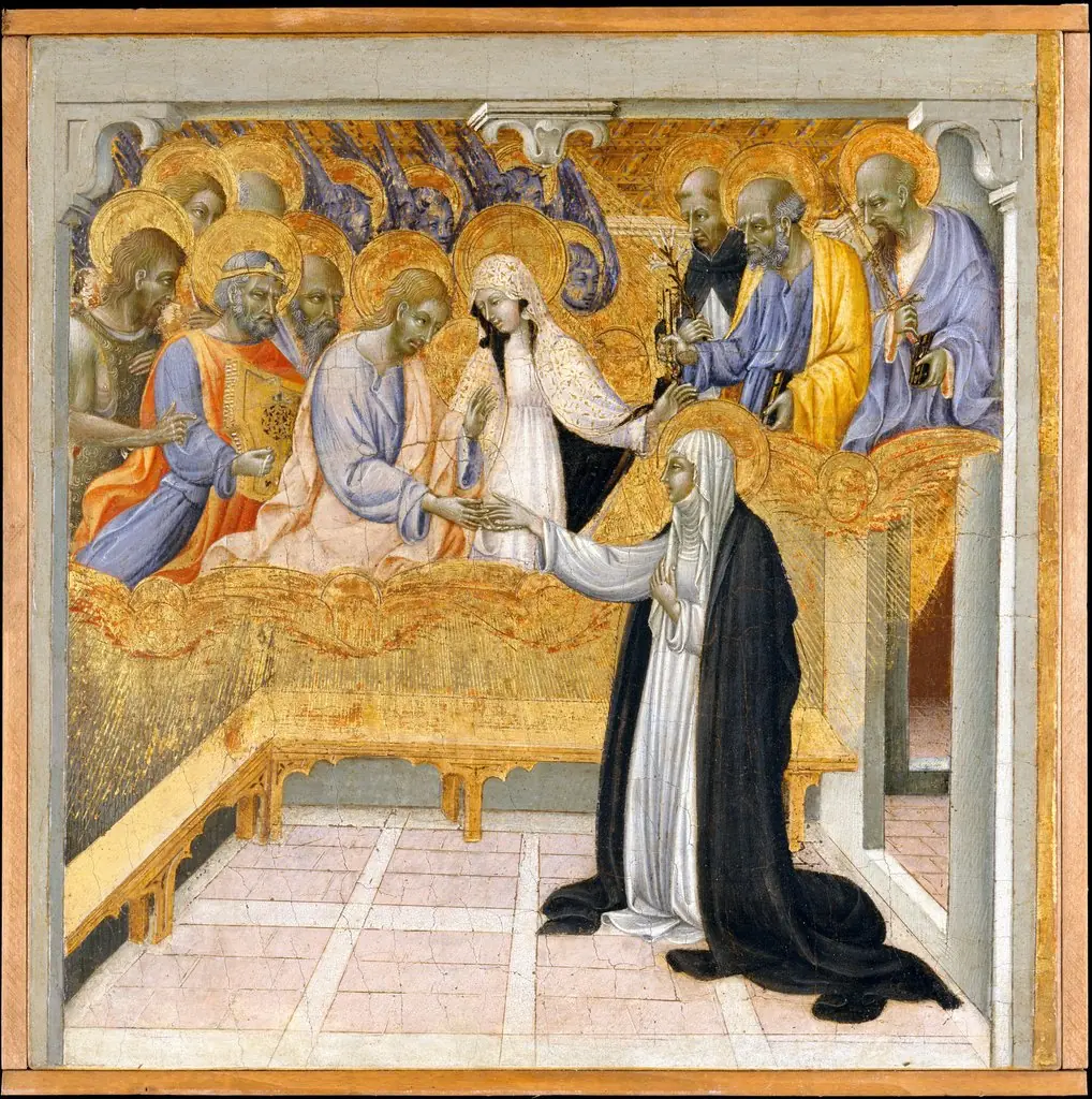 The Mystic Marriage of Saint Catherine of Siena