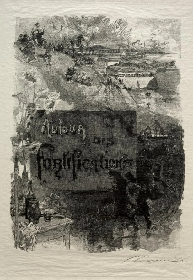 Frontispiece, by Auguste Lepère, 1886