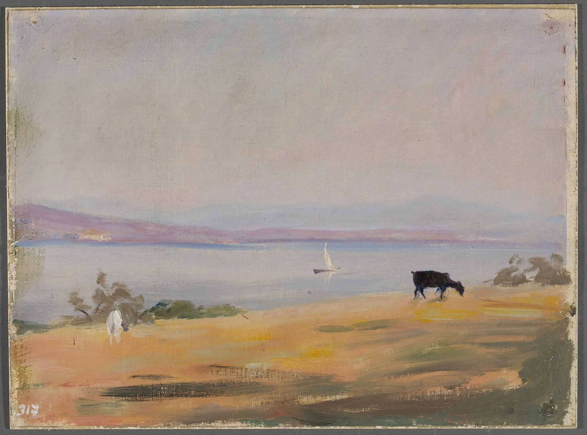 Seaside. From the journey to Constantinople