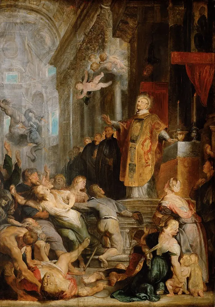 Miracle of Saint Ignatius of Loyala (study)