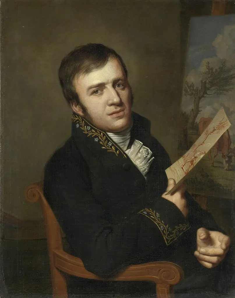 Jan Kobell II, Painter, in the Uniform of a Member of the Royal Institute of Sciences, Literature and Fine Arts