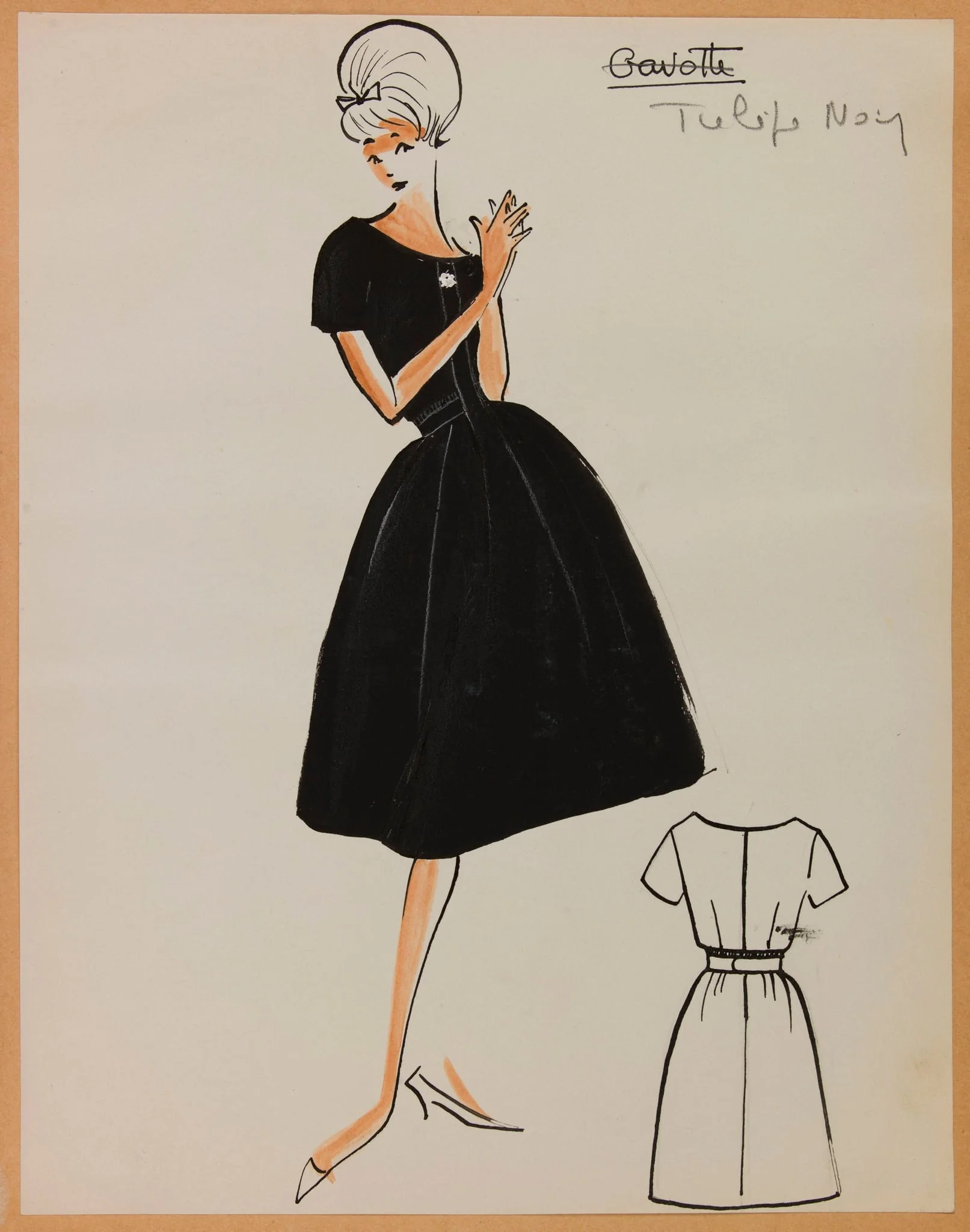 Tulipe noire, by Marie-Louise Carven, 1958