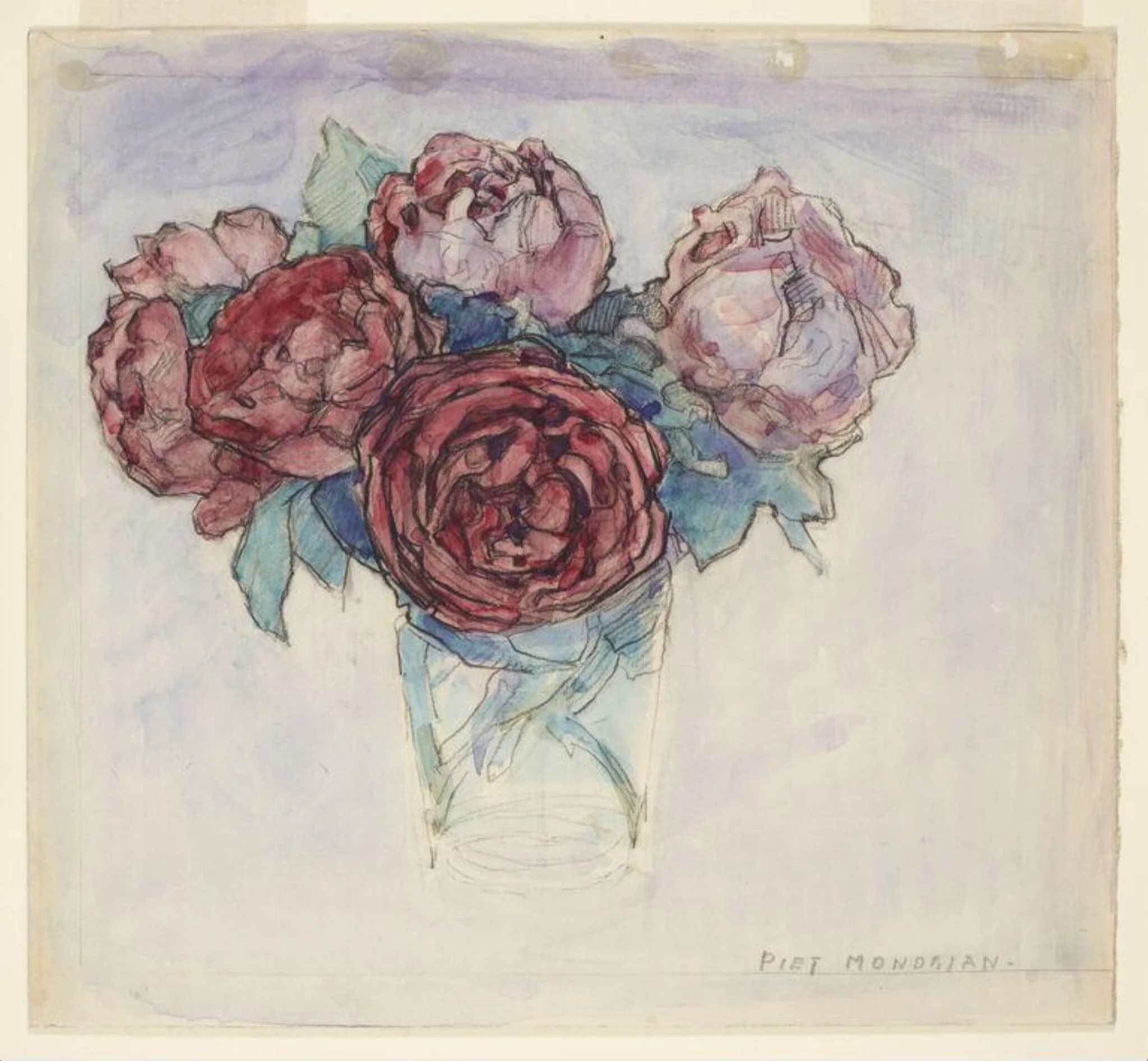 Roses in a vase