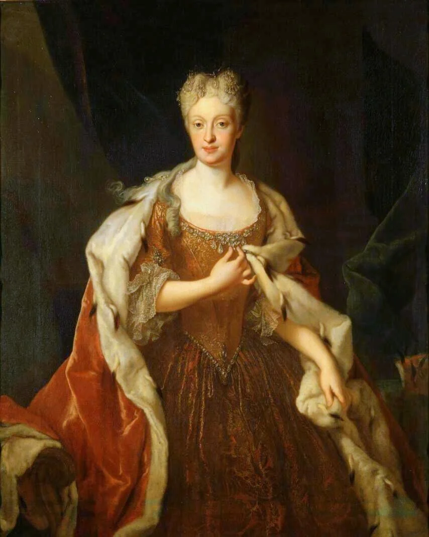 Porträt der Maria Josepha of Austria (1699-1757), Electress of Saxony and Queen of Poland