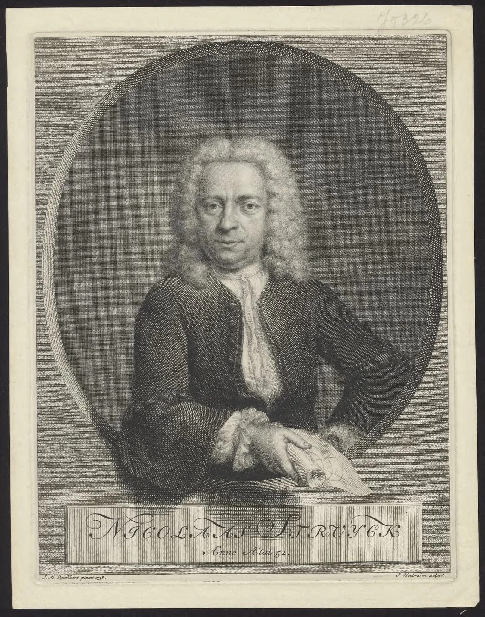 Portrait of Nicolaas Struyck