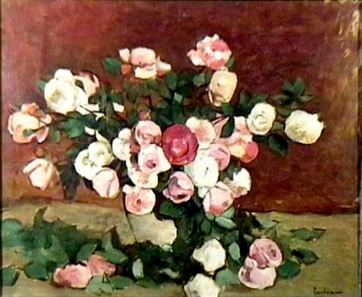 Trandafiri roz, by Ștefan Luchian, unspecified