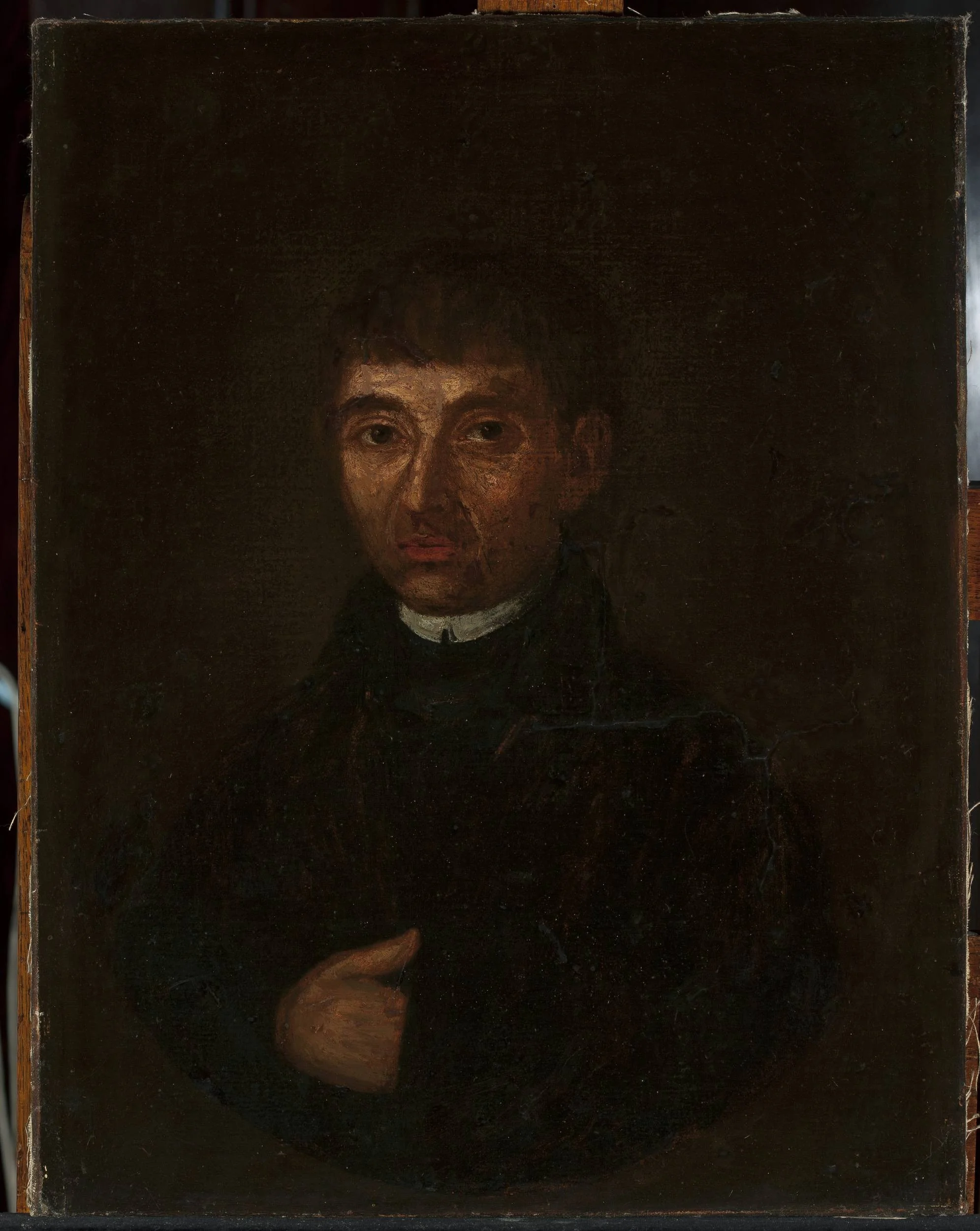 Portrait of Fr. Ksawery Szaniawski, by Unknown, oil, 1830