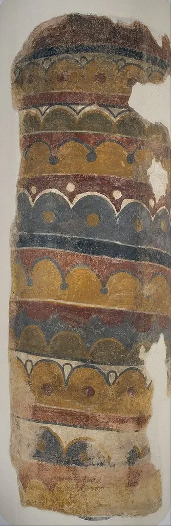 Decorated shaft from Santa Maria de Taüll