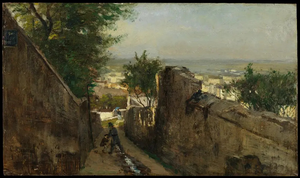 A Street in Montmartre