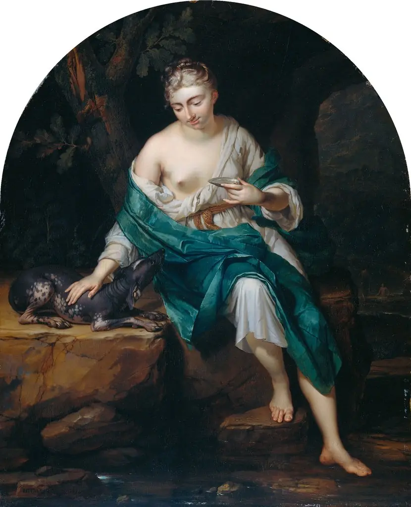 A Woman with a Dog