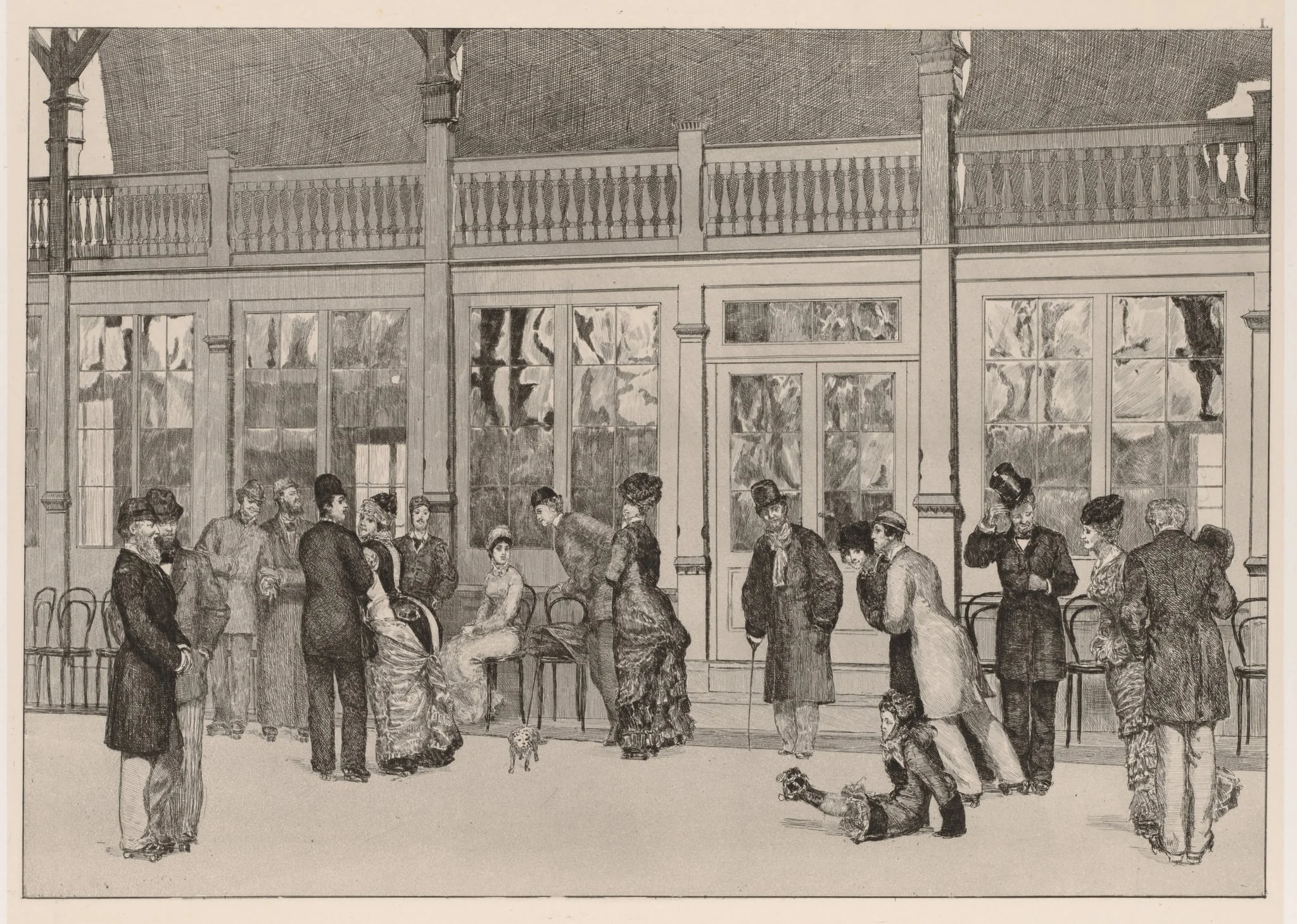 A Glove:  The Locale, by Max Klinger, 1880