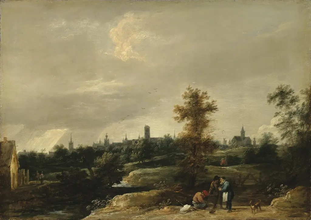 View of the Environs of Brussels