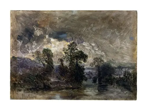 Landscape with a Stormy Sky