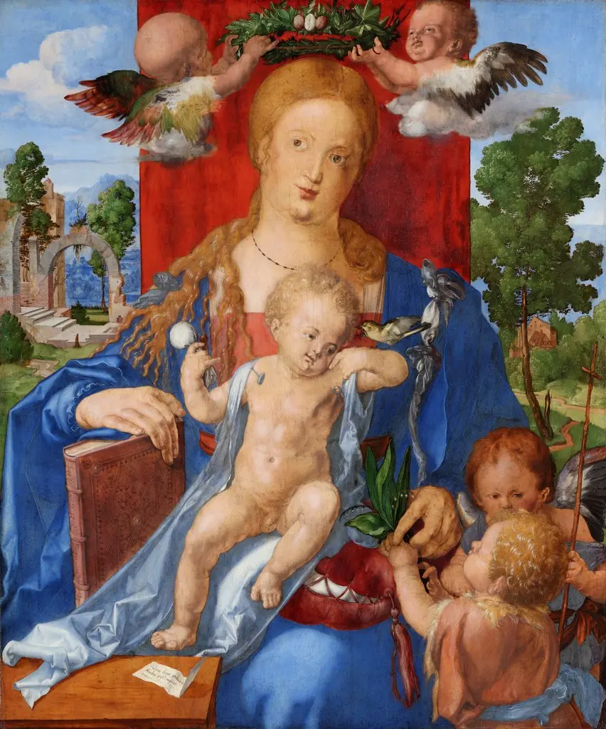 Madonna with the Siskin