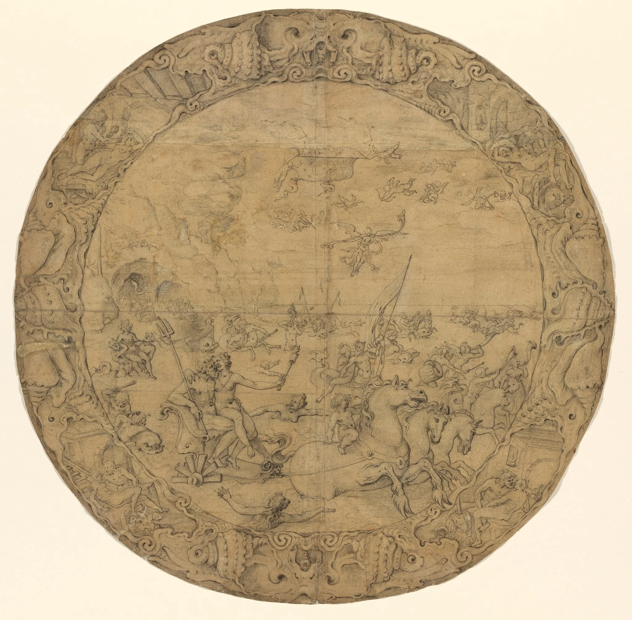 Design for a Standing Dish