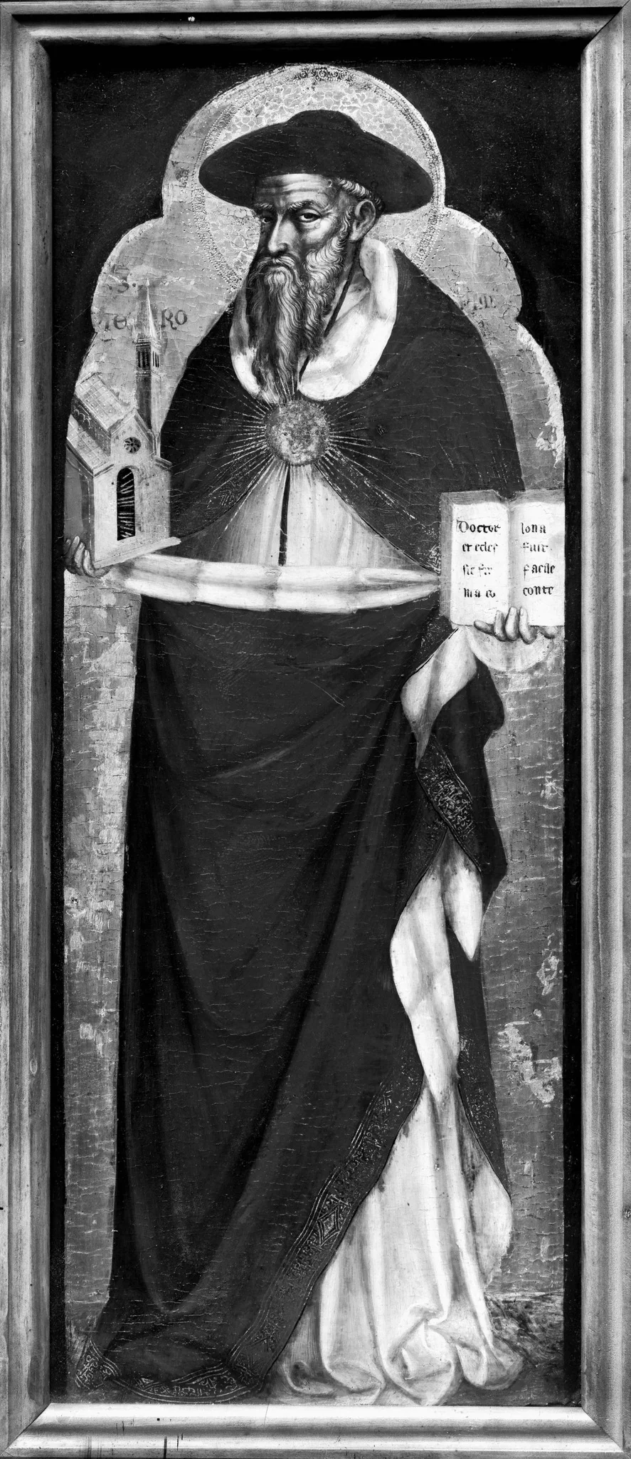 Saint Jerome, by Lorenzo Veneziano, unspecified, 1350