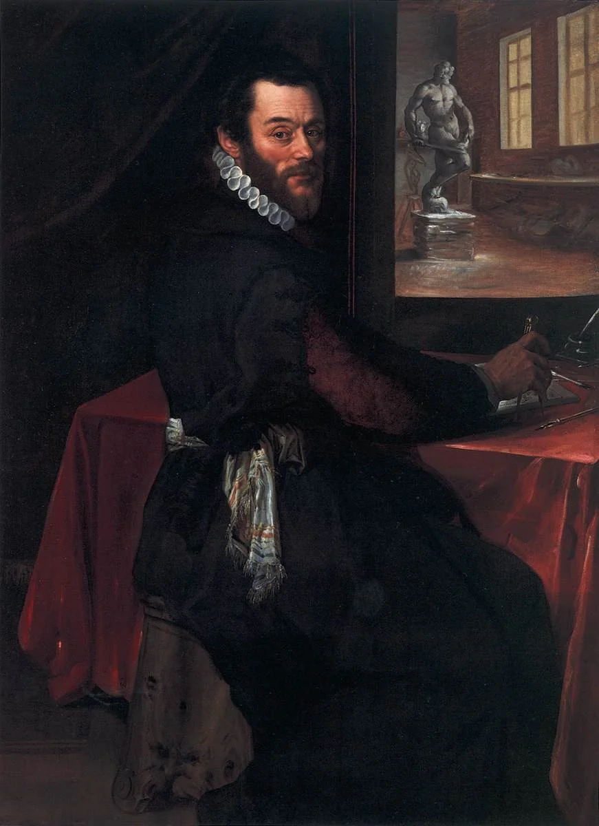 Portrait of Giambologna in his Studio