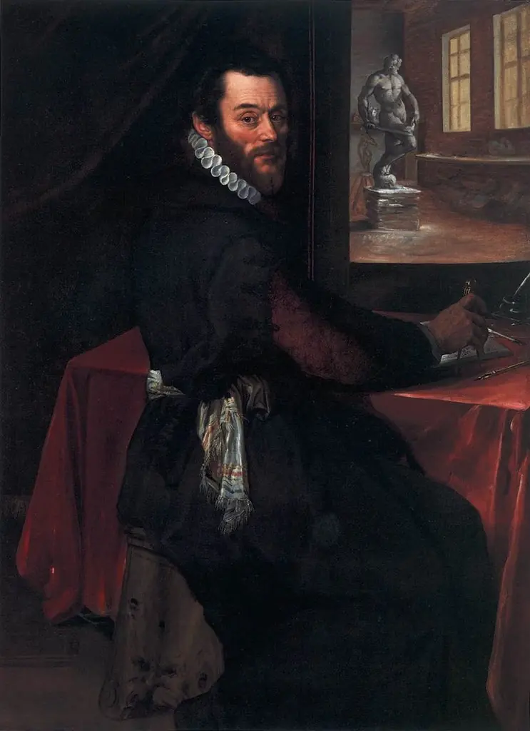 Portrait of Giambologna in his Studio