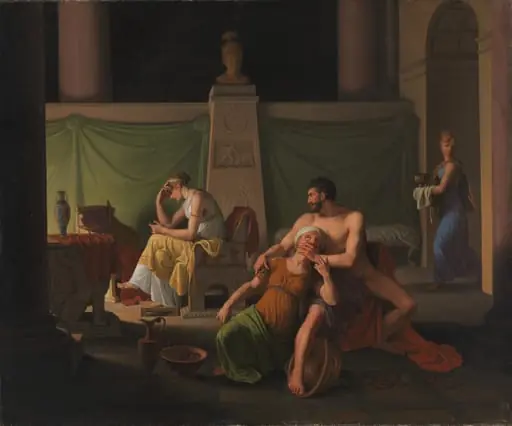 The Return of Ulysses. Scene from Homer´s Ulysses