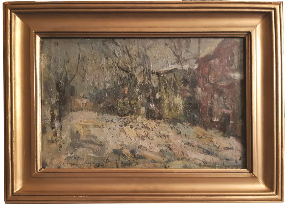 Peisaj de iarnă, by Rudolf Schweitzer-Cumpăna, unspecified, 1949