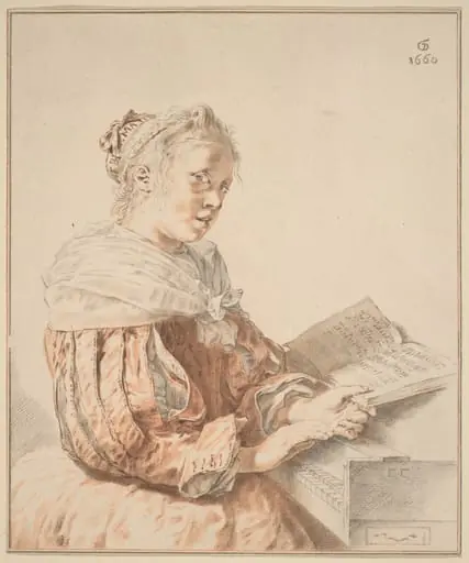 Young Girl at the Keyboard