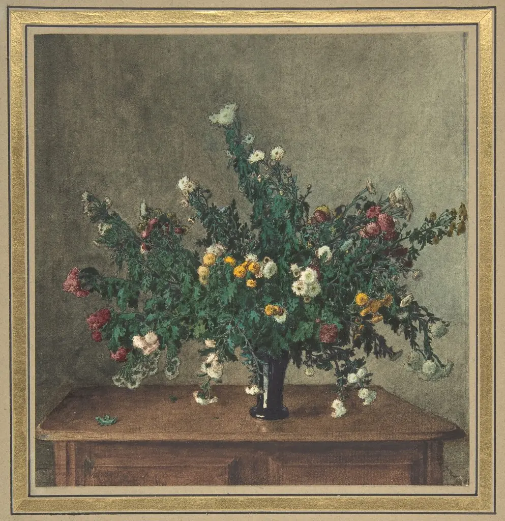 Bouquet of Small Chrysanthemums