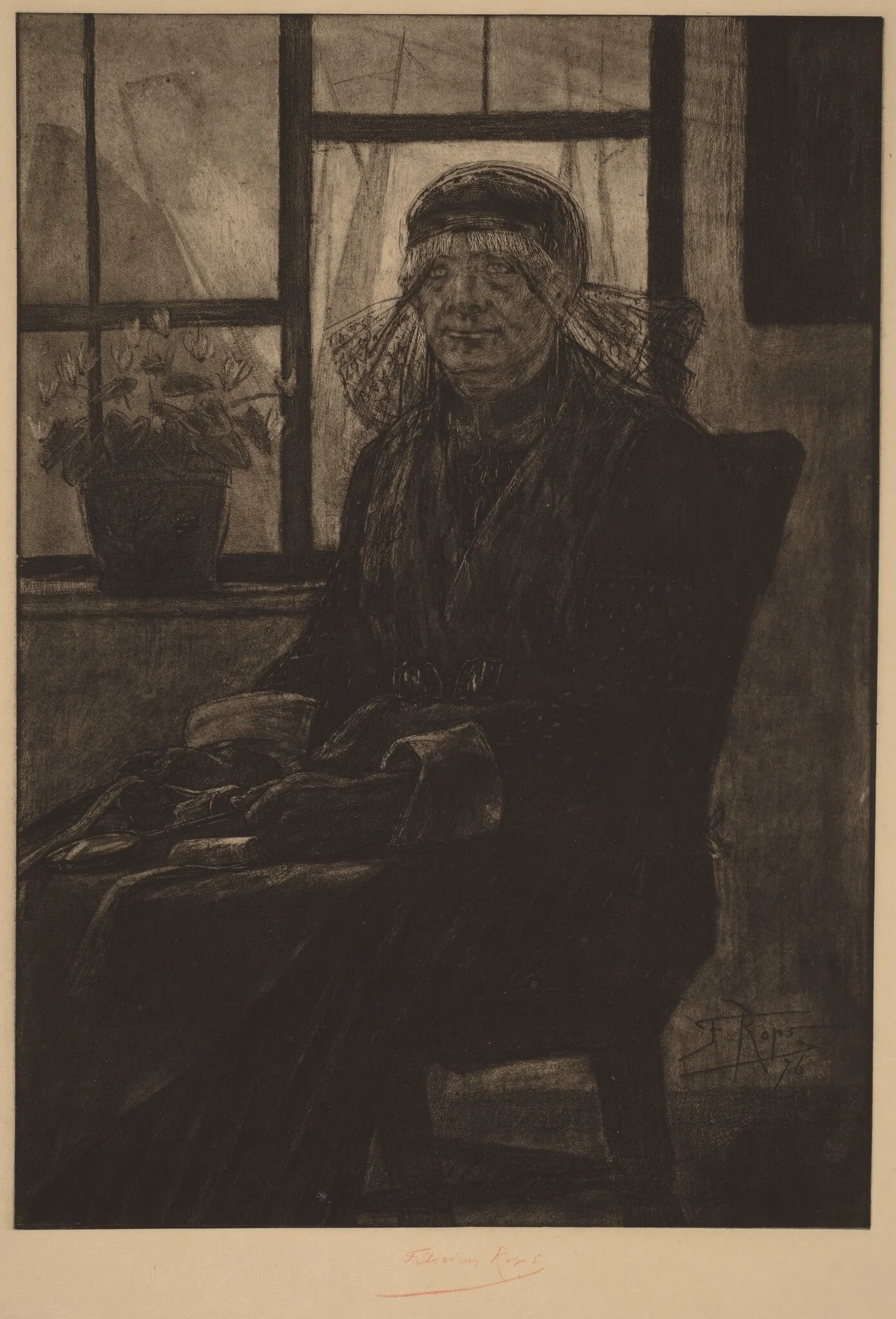 Lace appraiser (L'Experte en Dentelles)