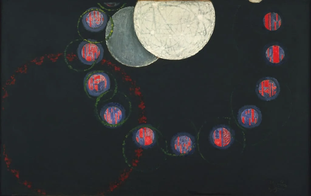Untitled, by František Kupka, oil, 1912