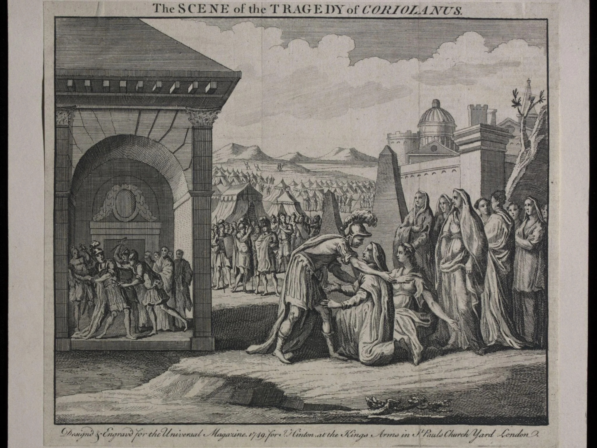 H Beard Print Collection, by The Universal Magazine, 1750