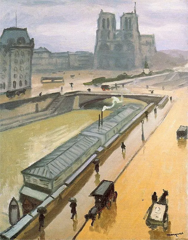 Rainy Day. Notre Dame de Paris
