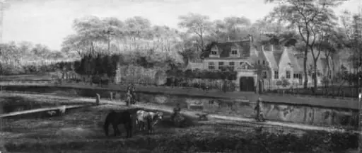 View of the Country House Oversteen