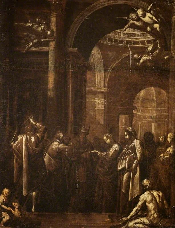 Marriage of the Virgin, by Pier Francesco Mazzucchelli, oil, 1612