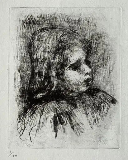 Claude Renoir, de trois-quarts à droite