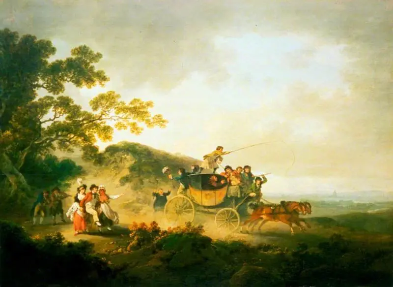 Jack in His Glory: A Hackney Coach Driven by Drunken Sailors