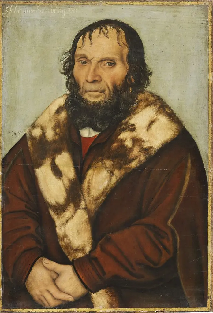 Posthumous Portrait of Dr. J. Scheyring
