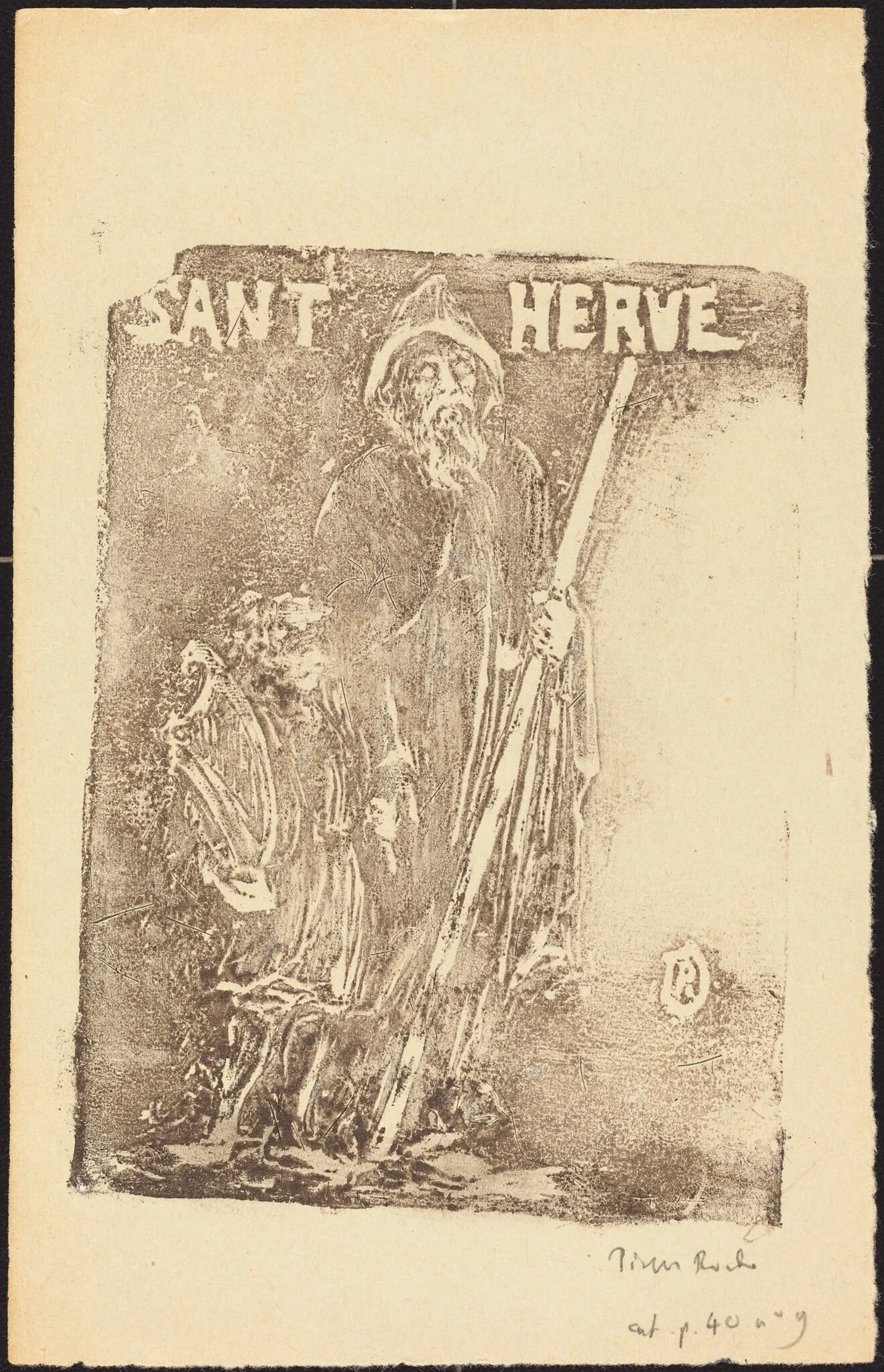 Saint Herve, by Pierre Roche, 1888