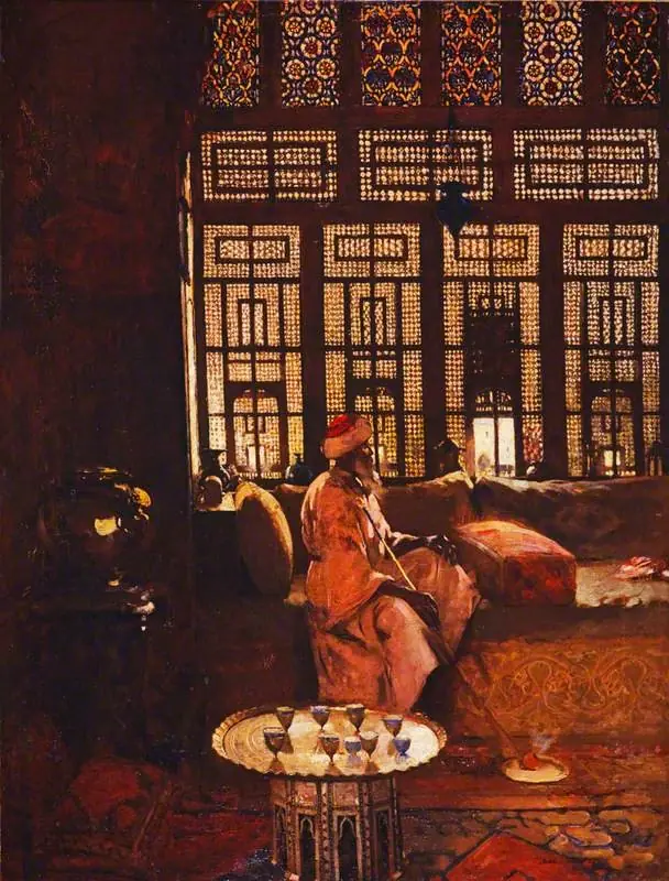 An Arab Interior