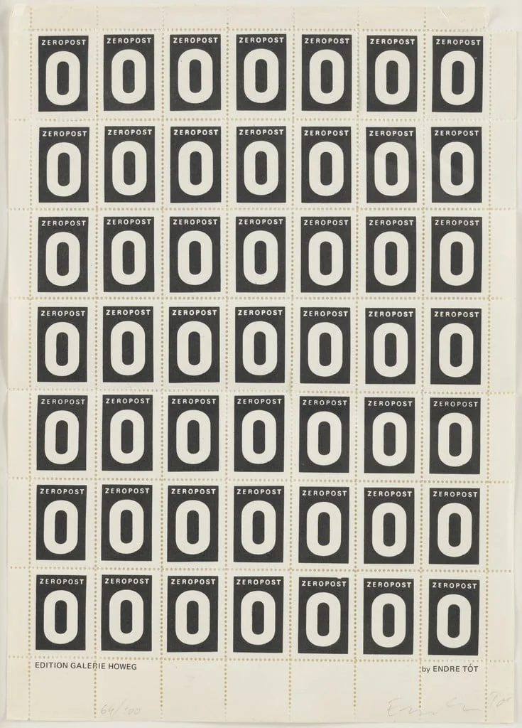 Untitled, by Endre Tót, 1970