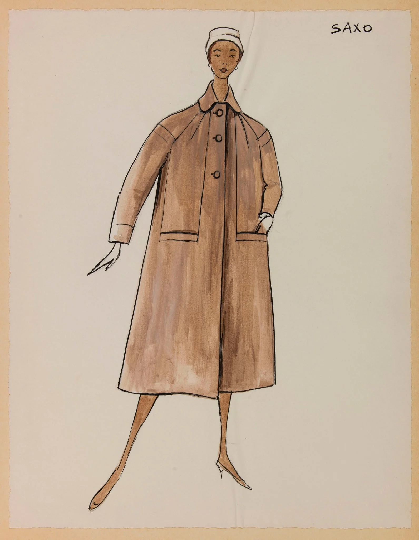 Saxo, by Marie-Louise Carven, 1956