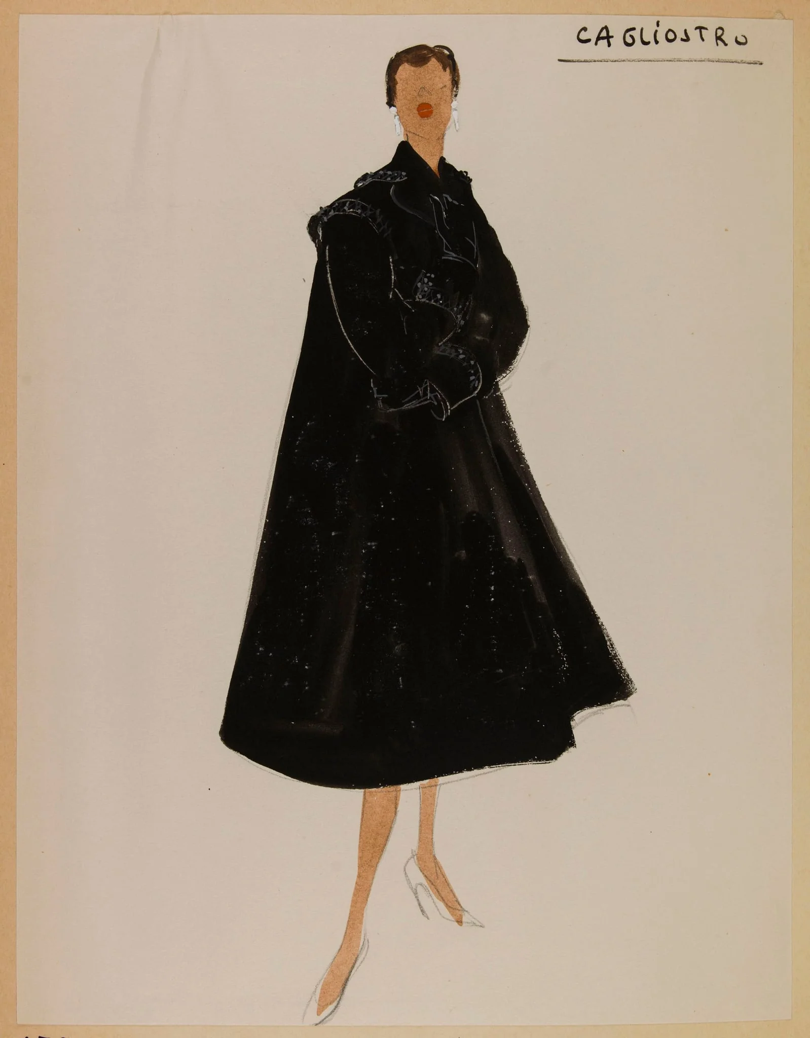 Cagliostro, by Carven, 1953