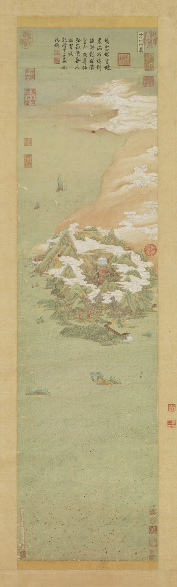 Fang-hu Mountain, by Wen Boren, unspecified, 1563