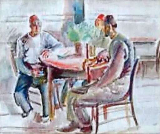 Turci la cafenea