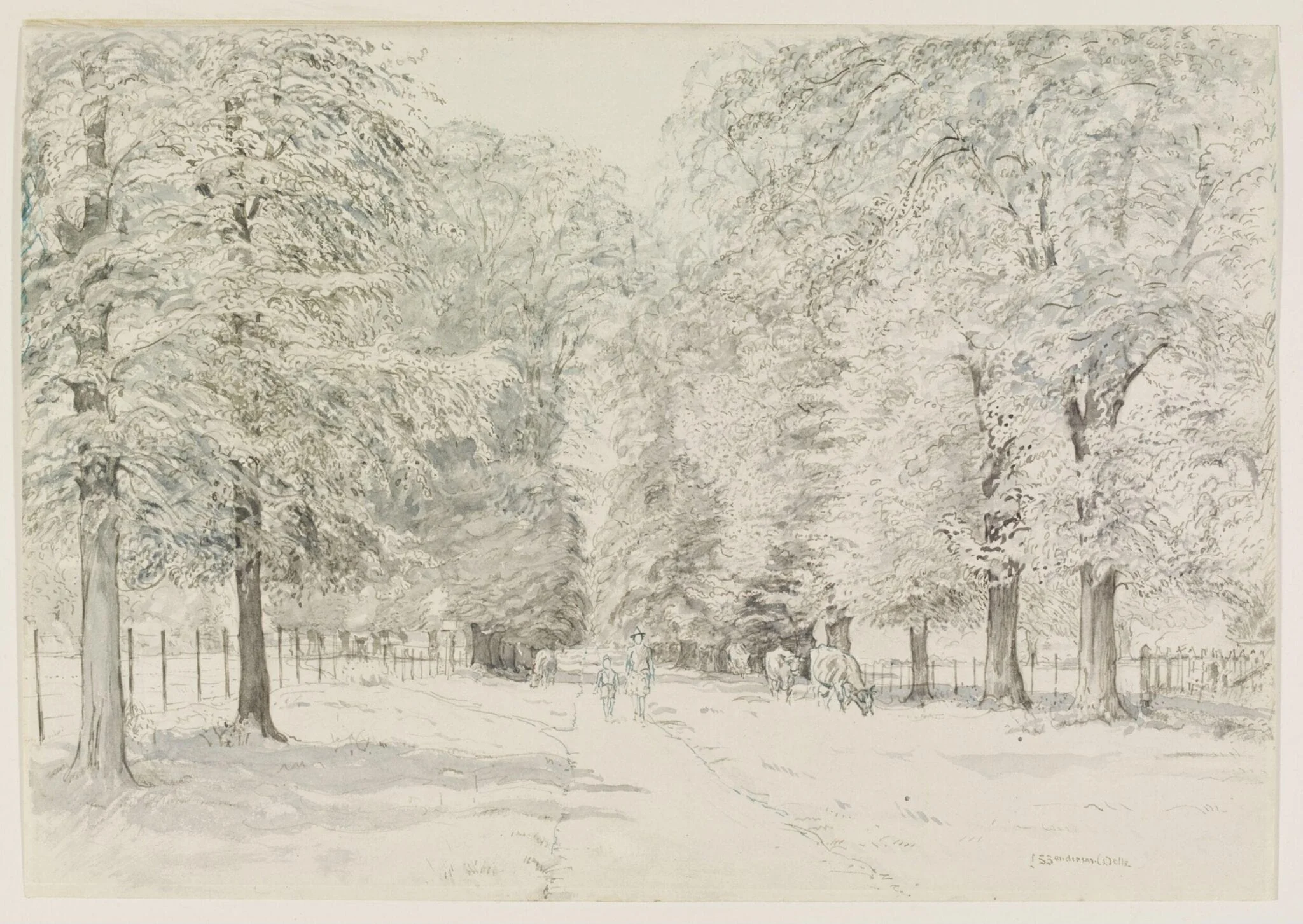 Petersham Avenue - looking towards Ham House