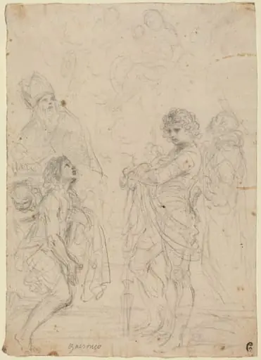 Madonna and Child with Saints Gimignano, John the Baptist, George and Peter Martyr