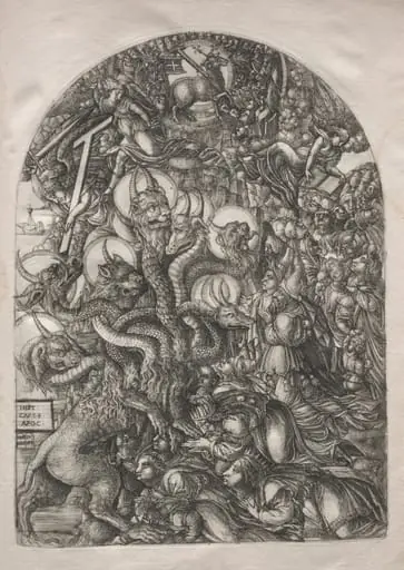 The Apocalypse:  The Beast with Seven Heads and Ten Horns
