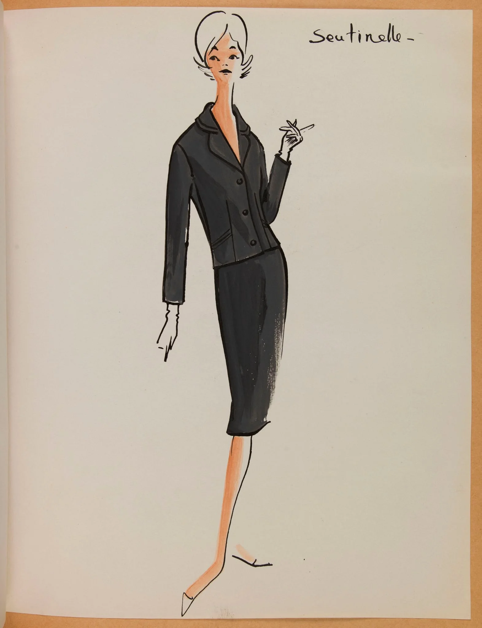 Sentinelle, by Carven, 1958