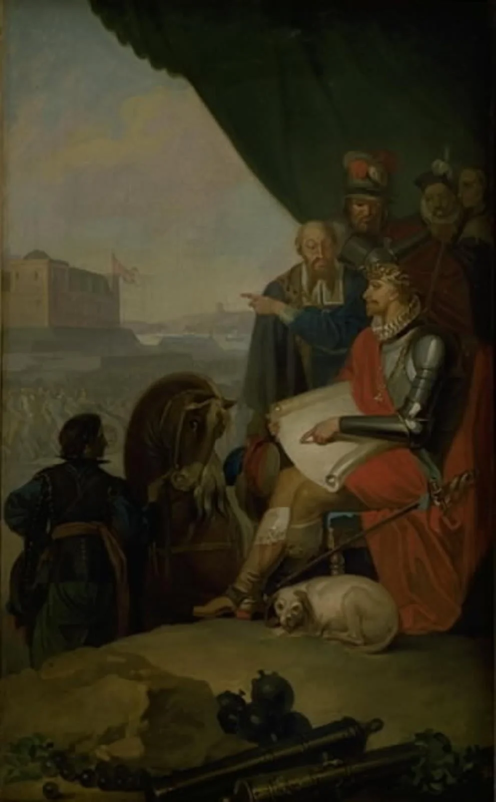 Frederik II Builds Kronborg Castle at Elsinore